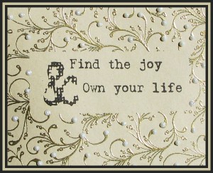 Be encouaged!